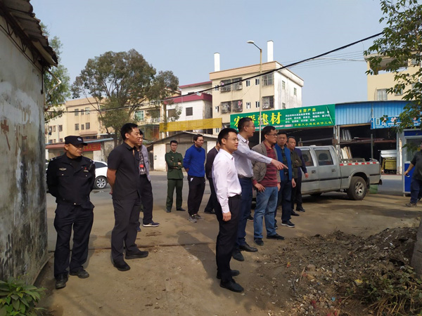 大良黨工委書記、順控環(huán)保水務(wù)總經(jīng)理一行視察黑臭水體治理工作